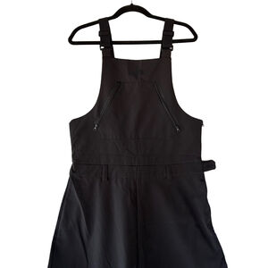 Black Snow Pant Bib Women's Size Large #260384